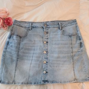 American Eagle Button Down Skirt